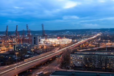 Droga Czerwona odciąży nadmiernie eksploatowaną Trasę Kwiatkowskiego, fot. Wojciech Jakubowski