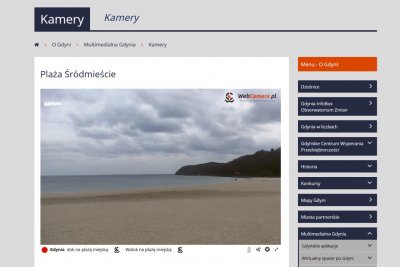 Widok na Plażę Śródmieście