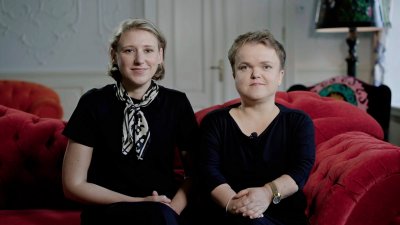 Martyna Górska-Popielarz i Anna Górska, siostry, które stworzyły Hotel Quadrille Relais & Châteaux // fot. materiały Gdyńskiego Centrum Wspierania Przedsiębiorczości