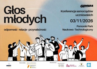 Gdynia zaprasza na Konferencję Samorządów Uczniowskich „Głos młodych: odporność, relacje, przynależność” (fot. mat.pras. organizatora)
