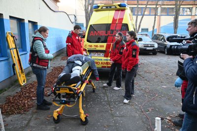 Młodzieżowe Manewry Pierwszej Pomocy 2025 (fot. Dorota Patzer)