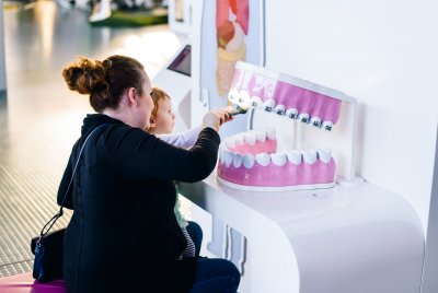 Wystawa „Kierunek zdrowie” w Centrum Nauki EXPERYMENT w Gdyni, fot. Agnieszka Potocka