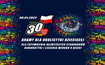 Plakat 30. finału WOŚP // mat. prasowe