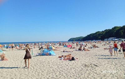 Plaża w Śródmieściu (fot. Waldemar Ulanowski) 