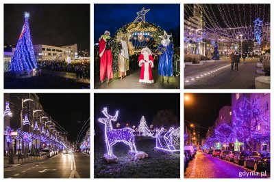 Świąteczna magia #wGdyni // fot. Karol Stańczak