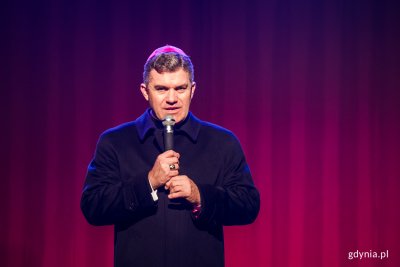 Bp Zbigniew Zieliński podczas VI edycji Przeglądu Teatrów Amatorskich „Kurtyna” im. Marka Hermanna // fot. Karol Stańczak