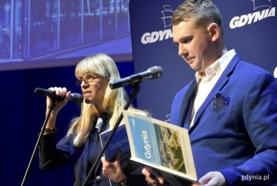 Katarzyna Mysiak podczas wydarzenia 