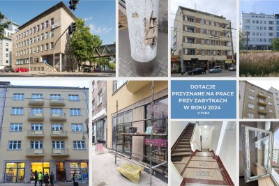 Dotacje przyznane na prace przy zabytkach w roku 2024 - II tura