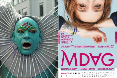 Ruszyła sprzedaż biletów na 20. edycję MDAG Gdynia. Kolaż: kadr z filmu „Leon” reż. Wojciech Gostomczyk (z lewej) i plakat festiwalu // mat. prasowe