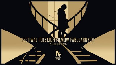 Plakat 50. Festiwalu Polskich Filmów Fabularnych autorstwa Oli Jasionowskiej (mat. prasowe FPFF)