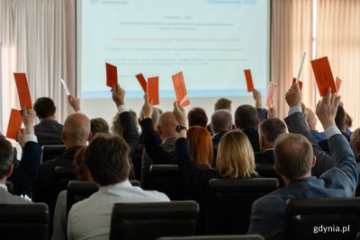Podczas Walnego Zebrania Członków OMGGS jednogłośnie przyjęto sprawozdanie z działalności za 2024 rok oraz udzielono absolutorium Zarządowi i Radzie stowarzyszenia (fot. Natalia Kawalerowicz)