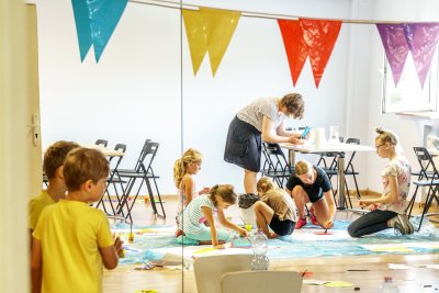 Półkolonie w Centrum Sąsiedzkim Przystań Lipowa 15