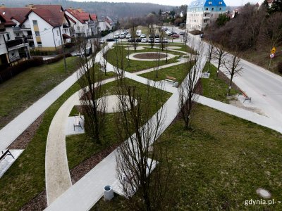 Nowy park w Wielkim Kacku zyskał swojego patrona - Franciszka Ornassa // fot. Marcin Mielewski