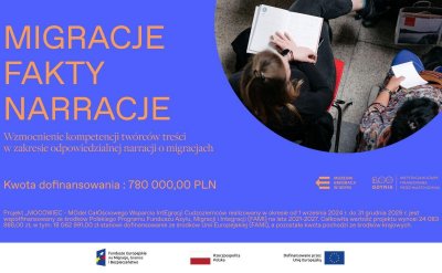 Piszesz albo mówisz o migracjach i szukasz rzetelnych źródeł do tworzonych przez siebie treści? Muzeum Emigracji startuje z projektem wzmacniającym kompetencje twórców w zakresie odpowiedzialnej narracji o migracjach (fot. Muzeum Emigracji)