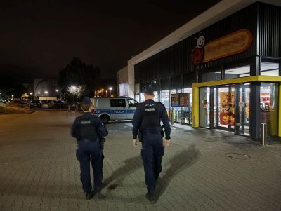 Gdynia. Nocne działania na Chwarznie i Witominie policjantów.