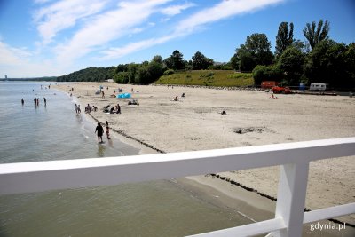 na zdjęciu plaża w pogodny dzień