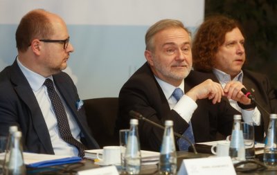 Prezydent Wojciech Szczurek wziął udział w debacie na temat metropolii na Pomorzu//fot. Karolina Misztal/ Dziennik Bałtycki 