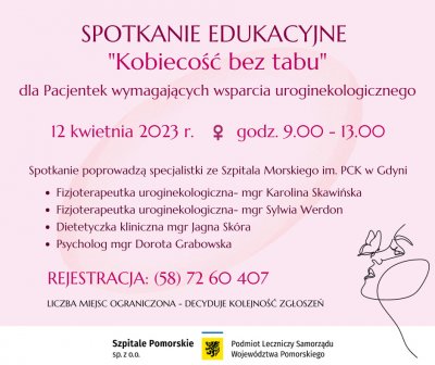 Spotkanie odbędzie się w sali konferencyjnej Szpitala Morskiego im. PCK // mat. prasowe