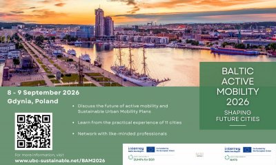Grafika organizatora Baltic Active Mobility 2026.