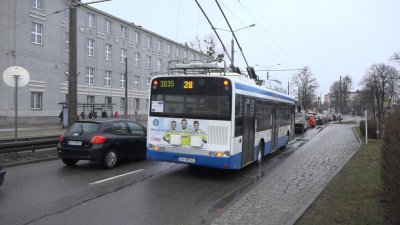 Zamknięcie ulicy Morskiej w Gdyni // fot. gdynia.pl 