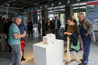 Wystawa „Miejskie sieci modernizmu i rola architektów i architektek pochodzenia żydowskiego. Przykład Gdyni”. Fot. Przemysław Kozłowski