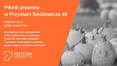 W sobotę, 22 października, w Przystani Śmidowicza 49 odbędzie się piknik // mat. Laboratorium Innowacji Społecznych