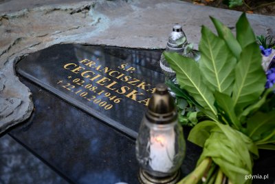 Grób Franciszki Cegielskiej na cmentarzu komunalnym na Witominie // fot. Dawid Linkowski