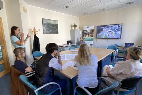 Spotkanie z przedstawicielami Młodzieżowej Rady Miasta, mat. gdynia mobilna 