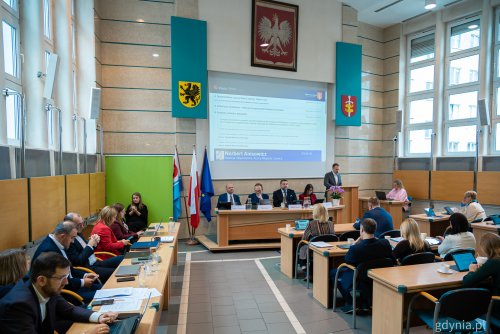 Sesja Rady Miasta Gdyni (fot. Kamil Złoch/archiwum)