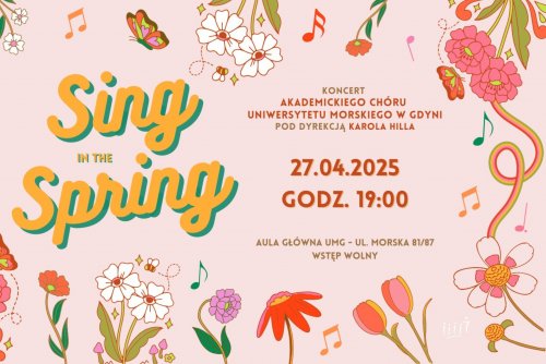 Koncert „Sing in the Spring” odbędzie się 27 kwietnia (materiały prasowe)