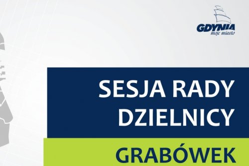 Mapa Gdyni z zaznaczoną na zielono dzielnicą Grabówek.