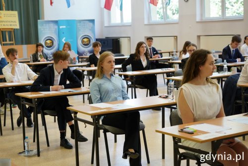 Zeszłoroczni maturzyści IBO z III LO w Gdyni (fot. Magda Śliżewska)
