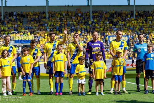Żółto-Niebiescy zmierzą się w derbach Trójmiasta z Lechią Gdańsk już w tę niedzielę. (fot. Tomasz Duc/www.arka.gdynia.pl)