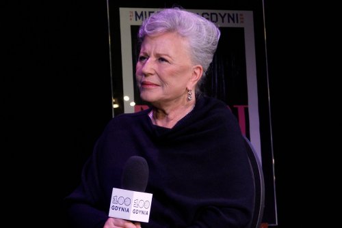Krystyna Janda podczas wywiadu w Teatrze Miejskim (fot. Dominika Nycz)
