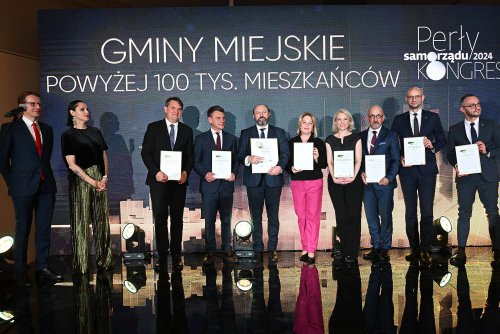 Podwójne laury dla Gdyni podczas gali Perły Samorządu (fot. Michał Puszczewicz)