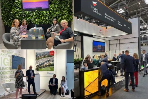 Gdynia na Expo Real 2023 w Monachium - przedstawiciele miasta są obecni na stoisku pod wspólnym szyldem Invest in Pomerania