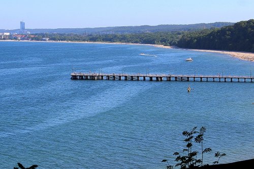 Sezon plażowy trwa (fot. Ewa Choniej z grupy na FB Gdynia w obiektywie)
