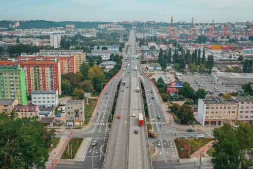 Estakada Kwiatkowskiego (fot. Marcin Mielewski, ZDIZ Gdynia)