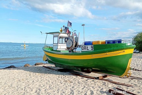 Plaża w Gdyni Orłowie (fot. Waldemar Ulanowski)