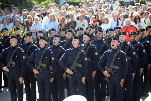 20 września przysięgę złożyło 127 podchorążych (fot. Krzysztof Miłosz AMW)
