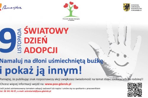 (źródło: materiały promocyjne Pomorskiego Ośrodka Adopcyjnego)