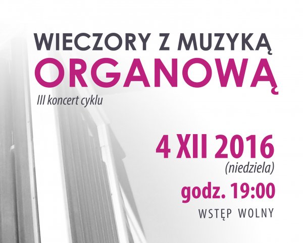 Wieczory z Muzyką Organową