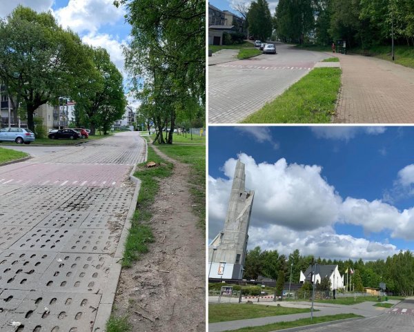 Nowa infrastruktura dla pieszych w Wielkim Kacku 