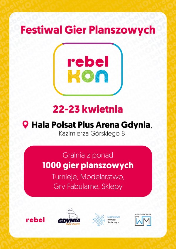 REBELKON 2023. Zapraszamy do wspólnej gry