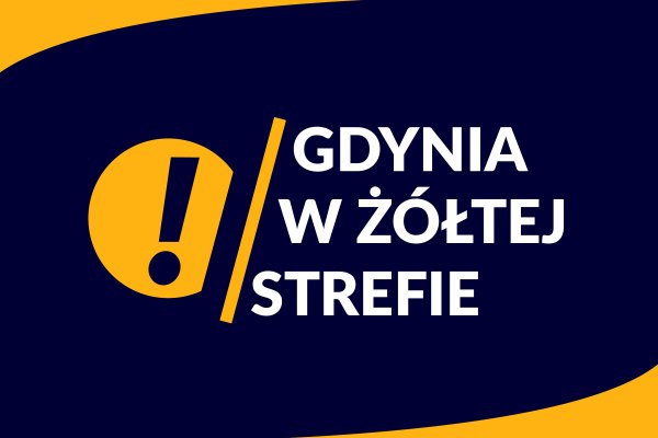 Gdynia w żółtej strefie zakażeń COVID-19