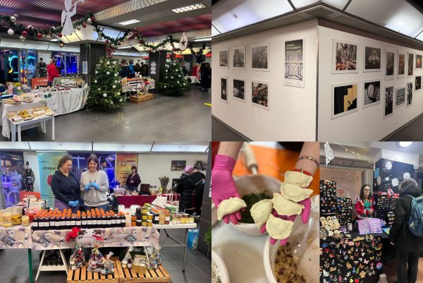 Magiczna atmosfera na Halach Targowych