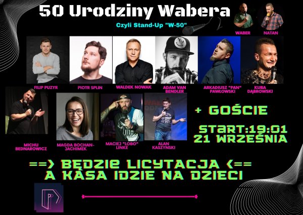 Stand-uperzy na rzecz podopiecznych hospicjum