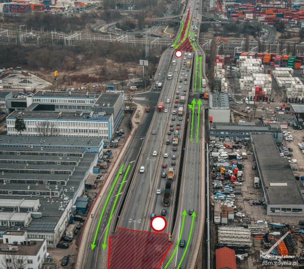 Od dziś zmiany w ruchu na Estakadzie Kwiatkowskiego