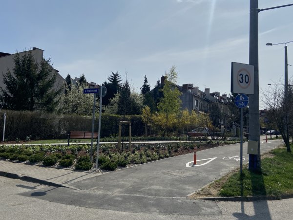 Nowy łącznik rowerowy na Dąbrowie