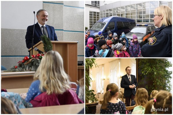 Młodzi gdynianie z wizytą w Urzędzie Miasta 
